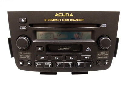 ACURA MDX Radio Stereo Tape 6 Disc Changer CD Player