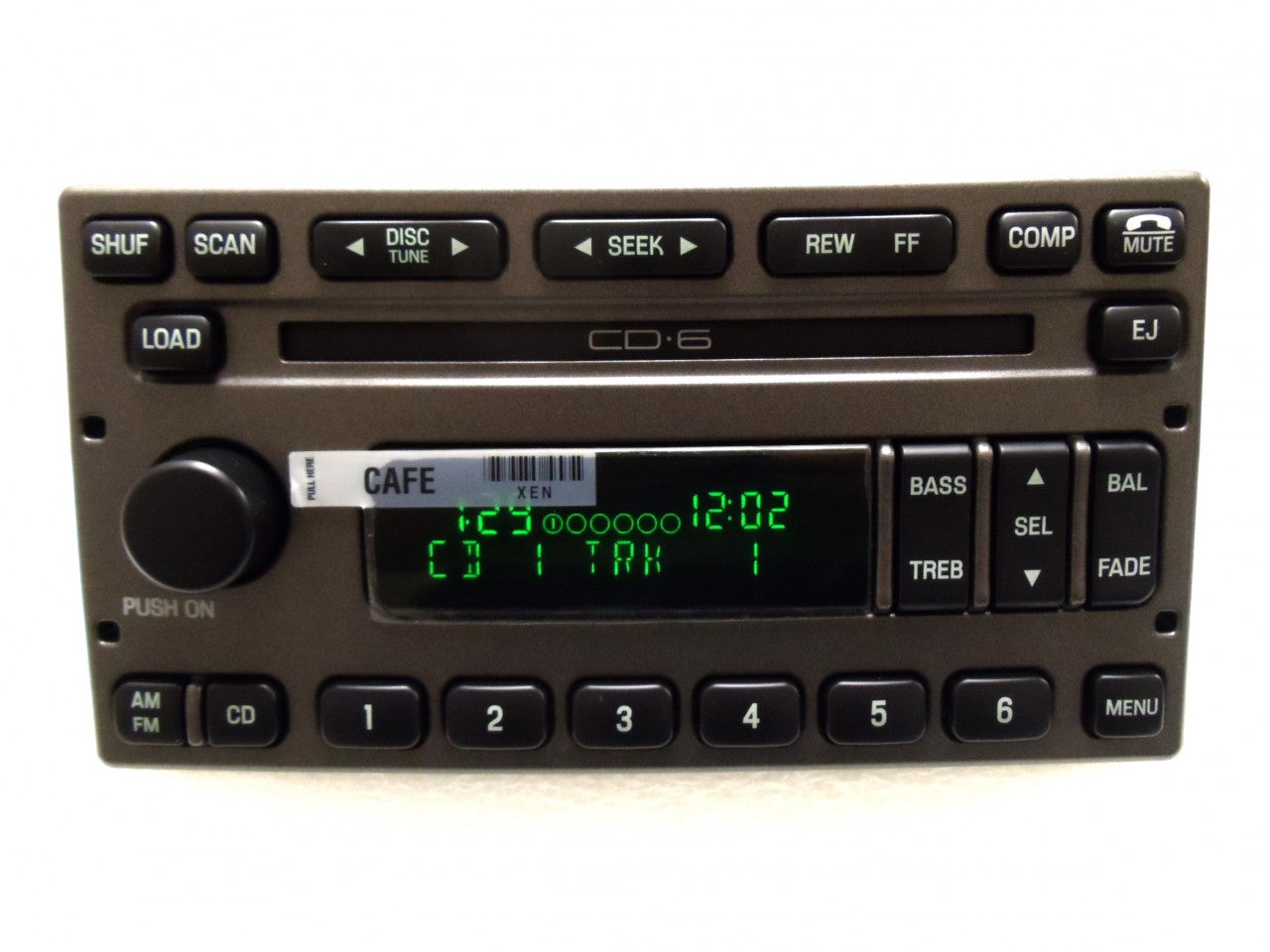 FORD Radio Stereo 6 Disc Changer CD Player Explorer Sport Trac YL2F-18C815-GD 1998 - 2010 OE