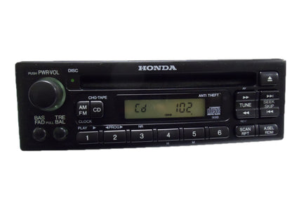 Honda Civic Radio and CD Player 1998 1999 2000 01 02 03 04 2005