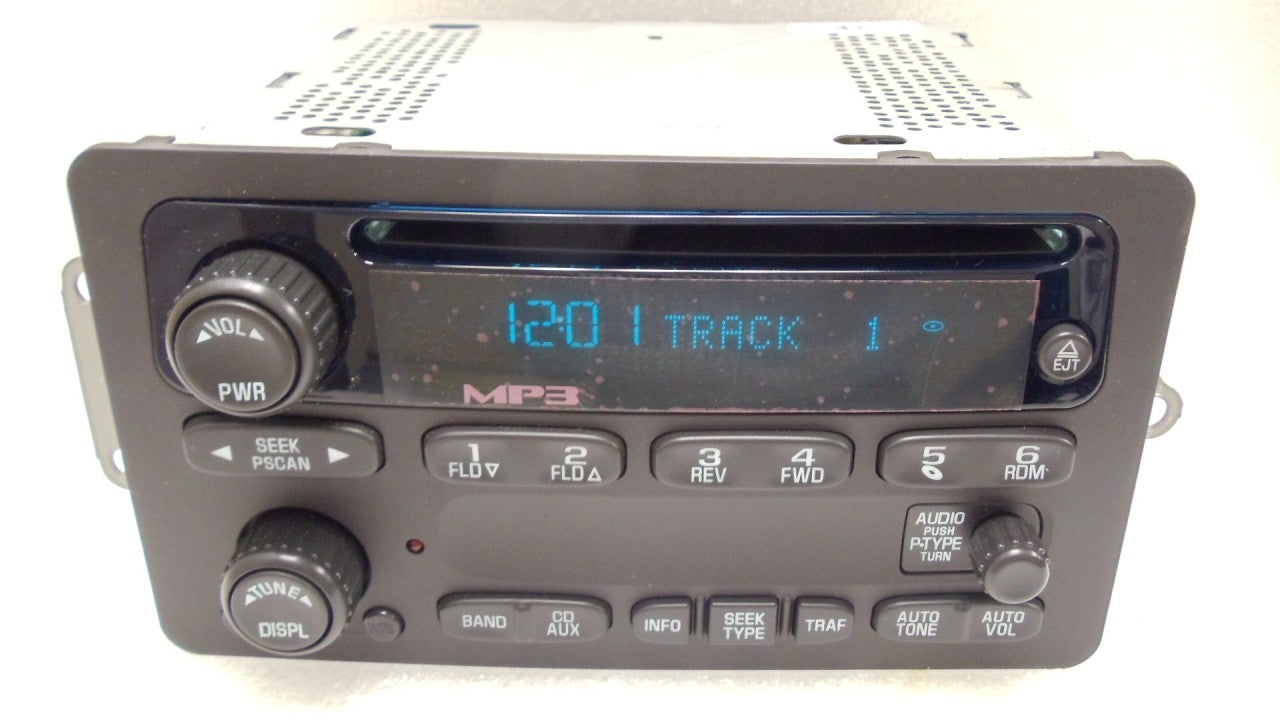 2004 - 2005 Chevy Chevrolet OEM AM FM MP3 Radio Stereo CD Player Receiver