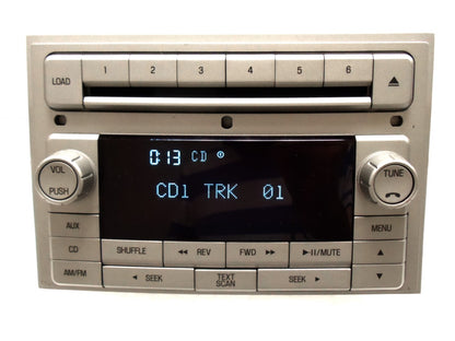 2006 - 2010 LINCOLN  MKZ MKX Zephyr Navigator Factory OEM AM FM Radio 6 CD Changer Player Receiver