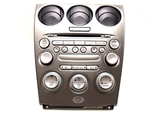 MAZDA 6 Radio Stereo 6 Disc Changer CD Player SAT Climate Controls 2003 2004 2005