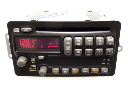 Pontiac Radio Receiver AM FM Stereo CD Player OEM
