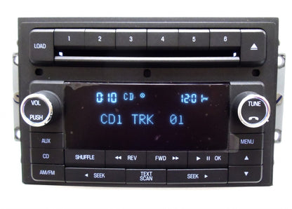 NEW 06 07 08 09 10 LINCOLN Navigator MKX MKZ Zephyr Navigator Radio AUX 6 Disc CD Changer