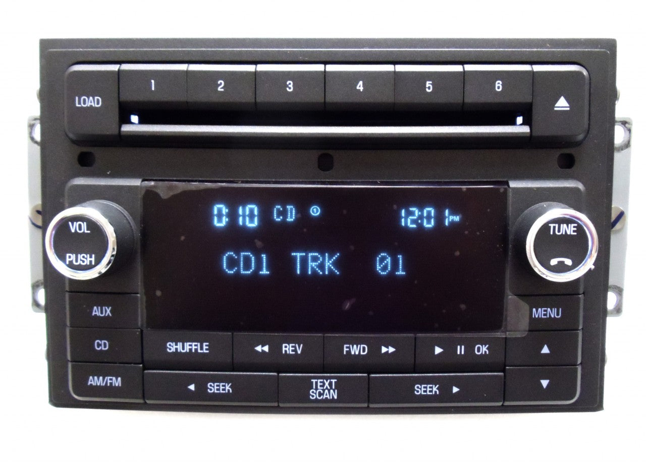 06 07 08 09 10 LINCOLN Navigator MKX MKZ Zephyr Navigator Radio AUX 6 Disc CD Changer