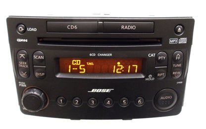 NEW NISSAN 350Z BOSE Radio Stereo 6 Disc Changer MP3 CD Player CY03D 28185CF50B