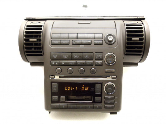 2003 2004 INFINITI G35 G-35 GPS Navigation Radio Stereo 6 Disc Changer CD Tape Player 28188AC360