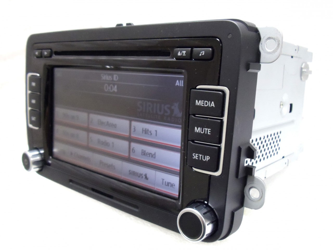 2010 2011 2012 VW Volkswagen Jetta Passat Golf GTI Rabbit EOS OEM Radio Stereo 6 Disc Changer CD Player Touch Screen SD Mp3 Sirius Satellite RCD-510 RCD510