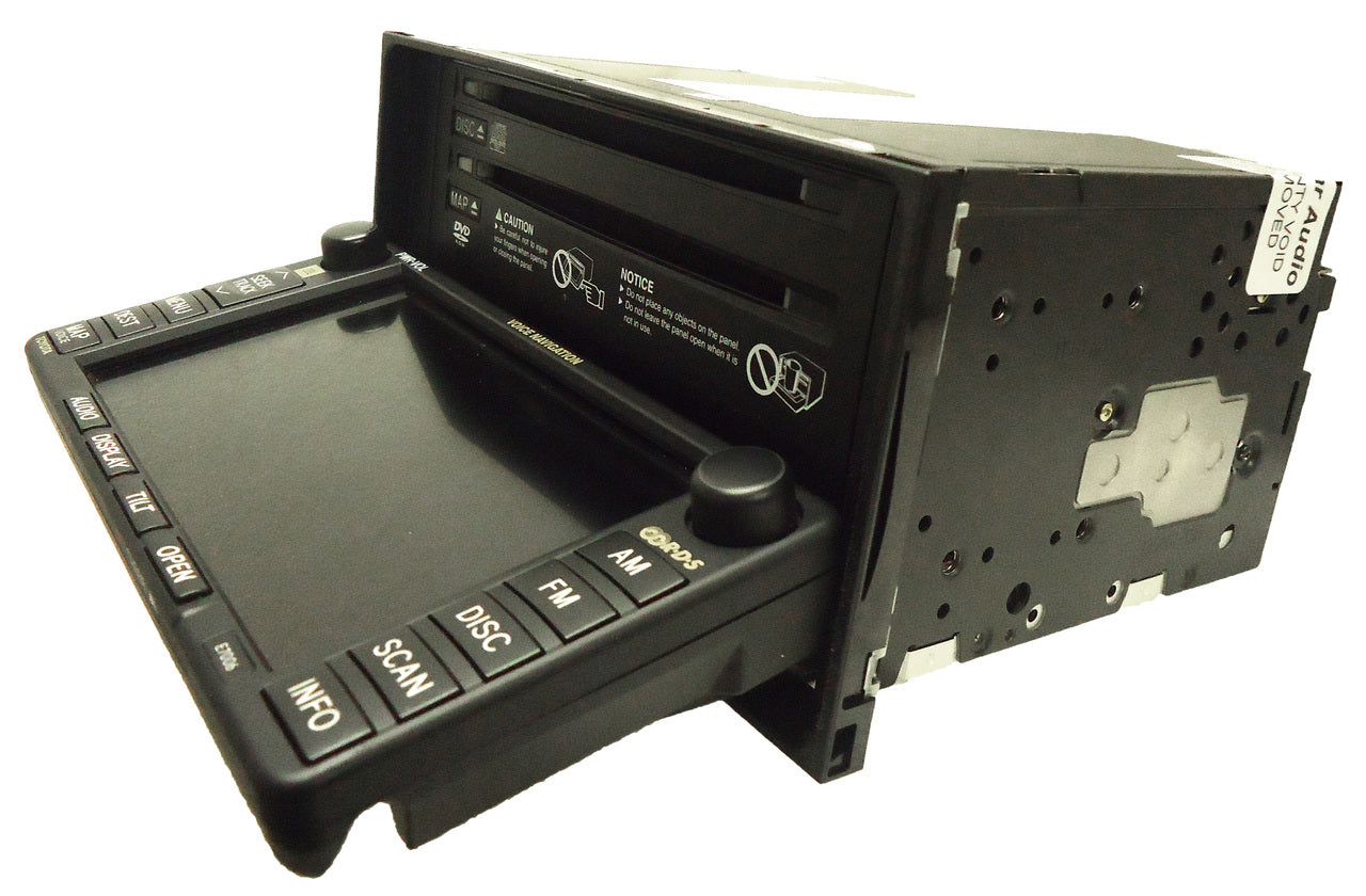 2005 - 2007 Toyota Navigation GPS System Radio 4 Disc CD Changer E7006