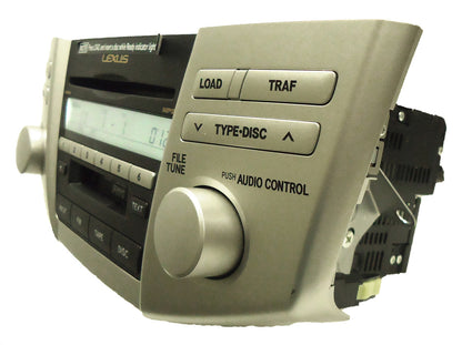 2005 - 2009 Lexus RX330 RX350 Radio CD Player 6 Disc Changer P6863 AP6867
