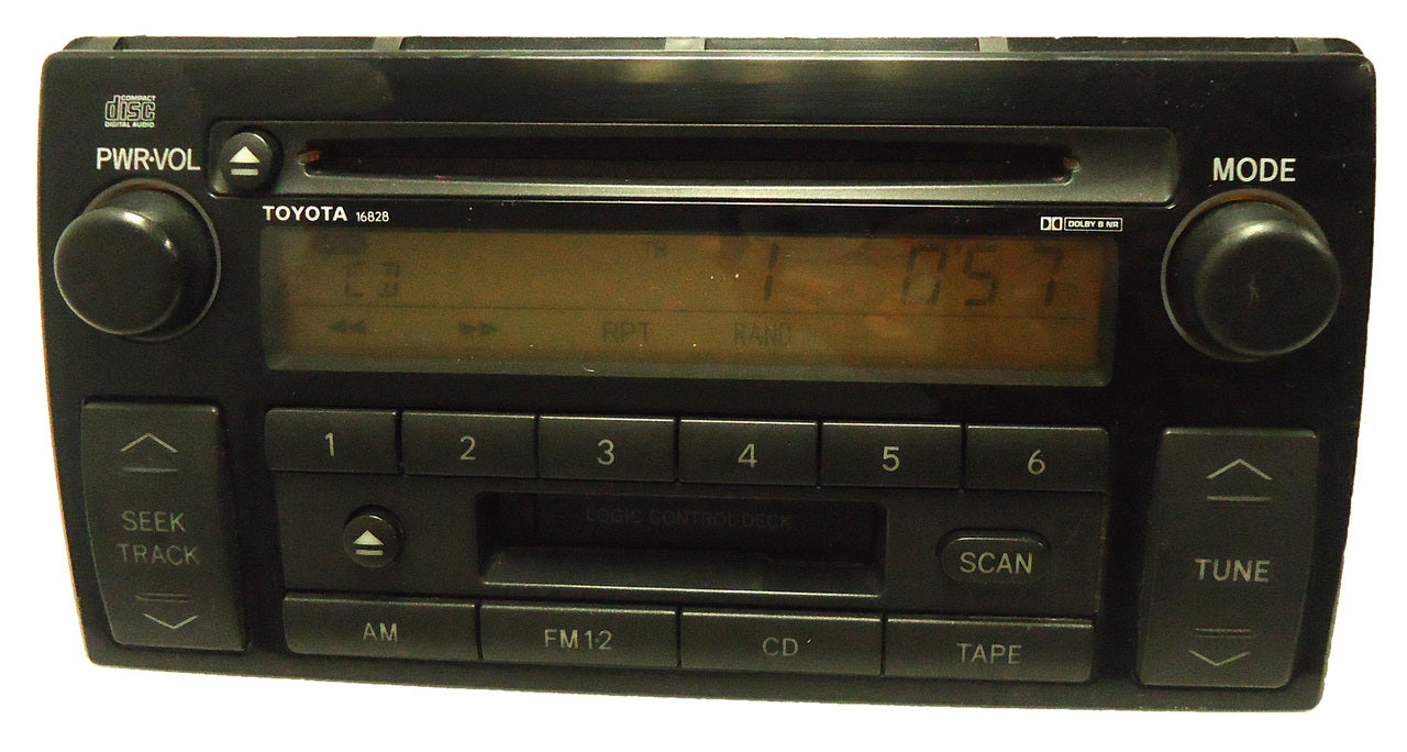 Toyota Camry radio tape cd player 16828 2002 2003 2004 oem