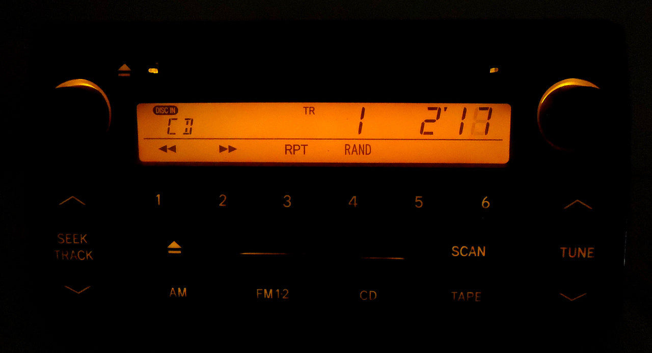 Toyota Camry radio tape cd player 16828 2002 2003 2004 oem