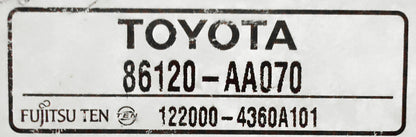 Toyota Camry radio tape cd player 16828 2002 2003 2004 oem