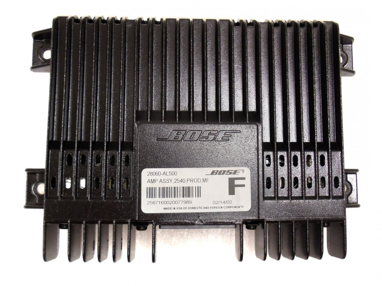 2003 03 INFINITI G35 G-35 Radio Stereo Amplifier BOSE AMP 200 WATT 28060AL500