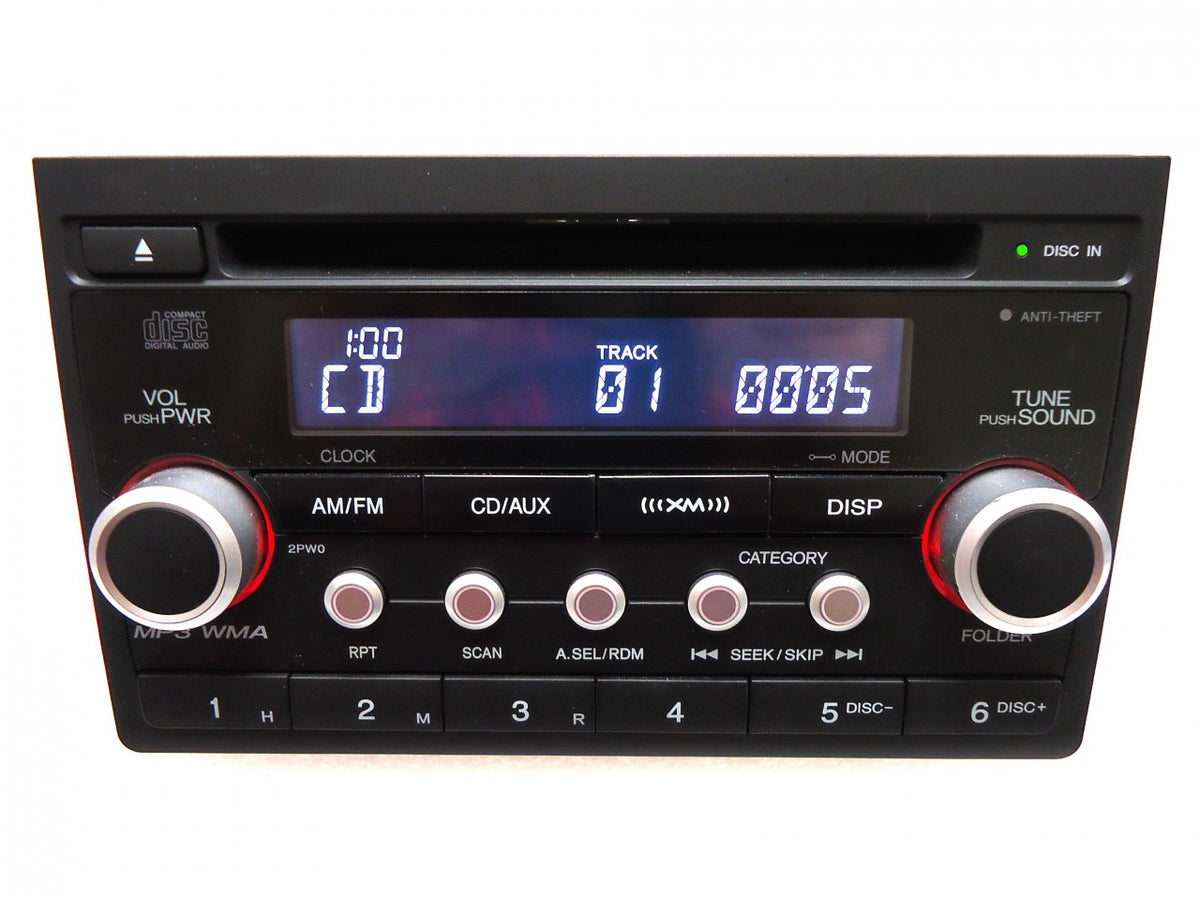HONDA Element Radio Stereo MP3 CD Player XM Satellite 2PW0 2007 2008 2009 2010 2011