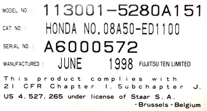 Honda Passport Isuzu Rodeo 5070 6 disc changer cd player oem