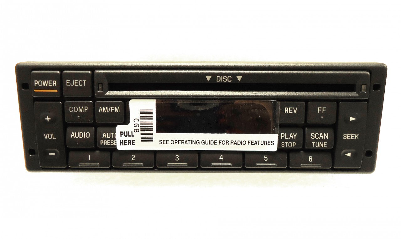 FORD MERCURY Radio Stereo CD Player Premium System Single DIN Sable Taurus Windstar Mystique Contour Cougar Thunderbird T-Bird Mustang F-150