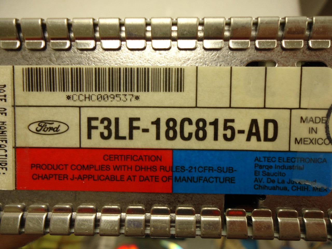 FORD MERCURY Radio Stereo CD Player Premium System Single DIN Sable Taurus Windstar Mystique Contour Cougar Thunderbird T-Bird Mustang F-150