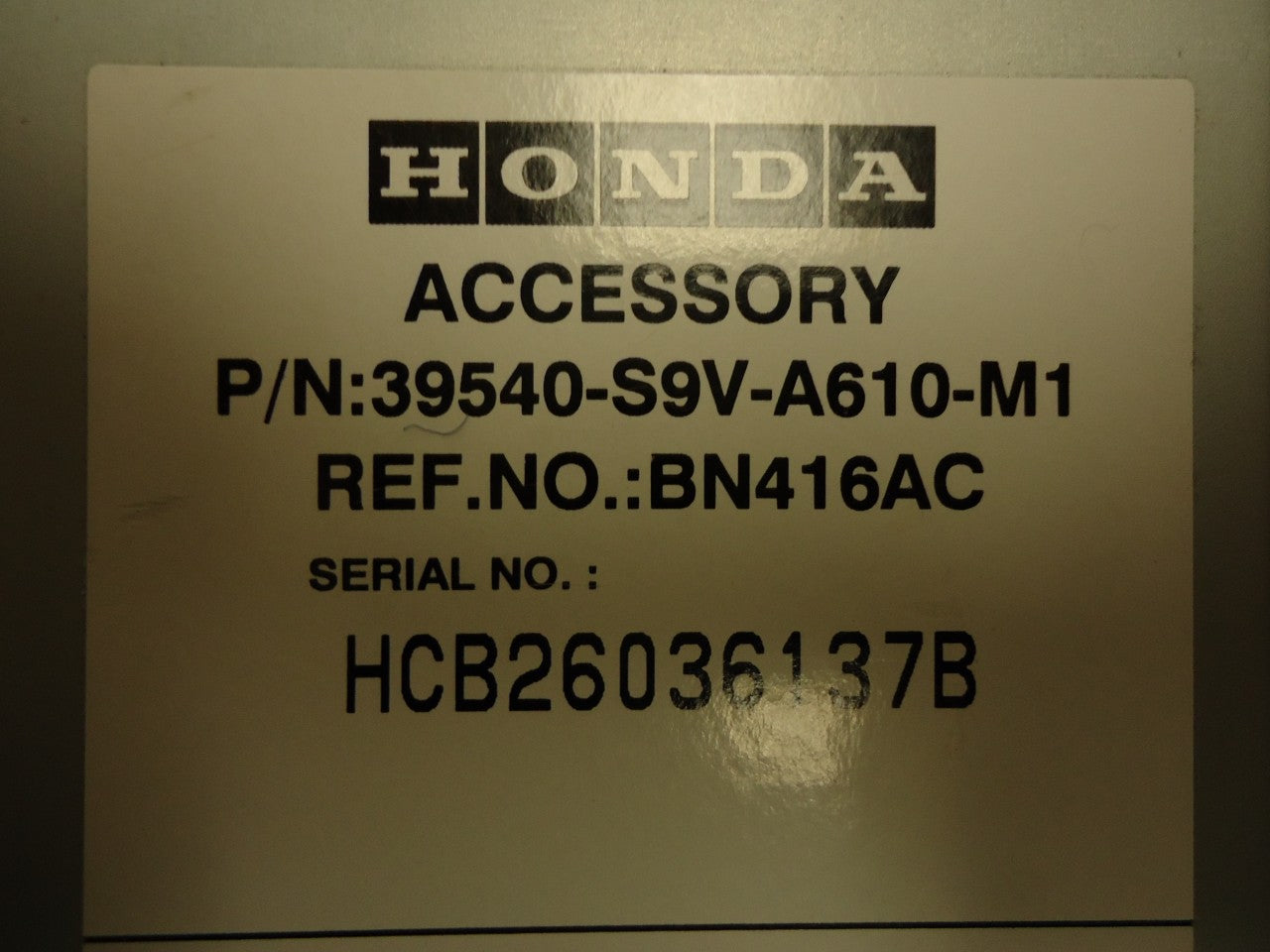 HONDA Pilot Navigation GPS System DVD Rom Drive OEM