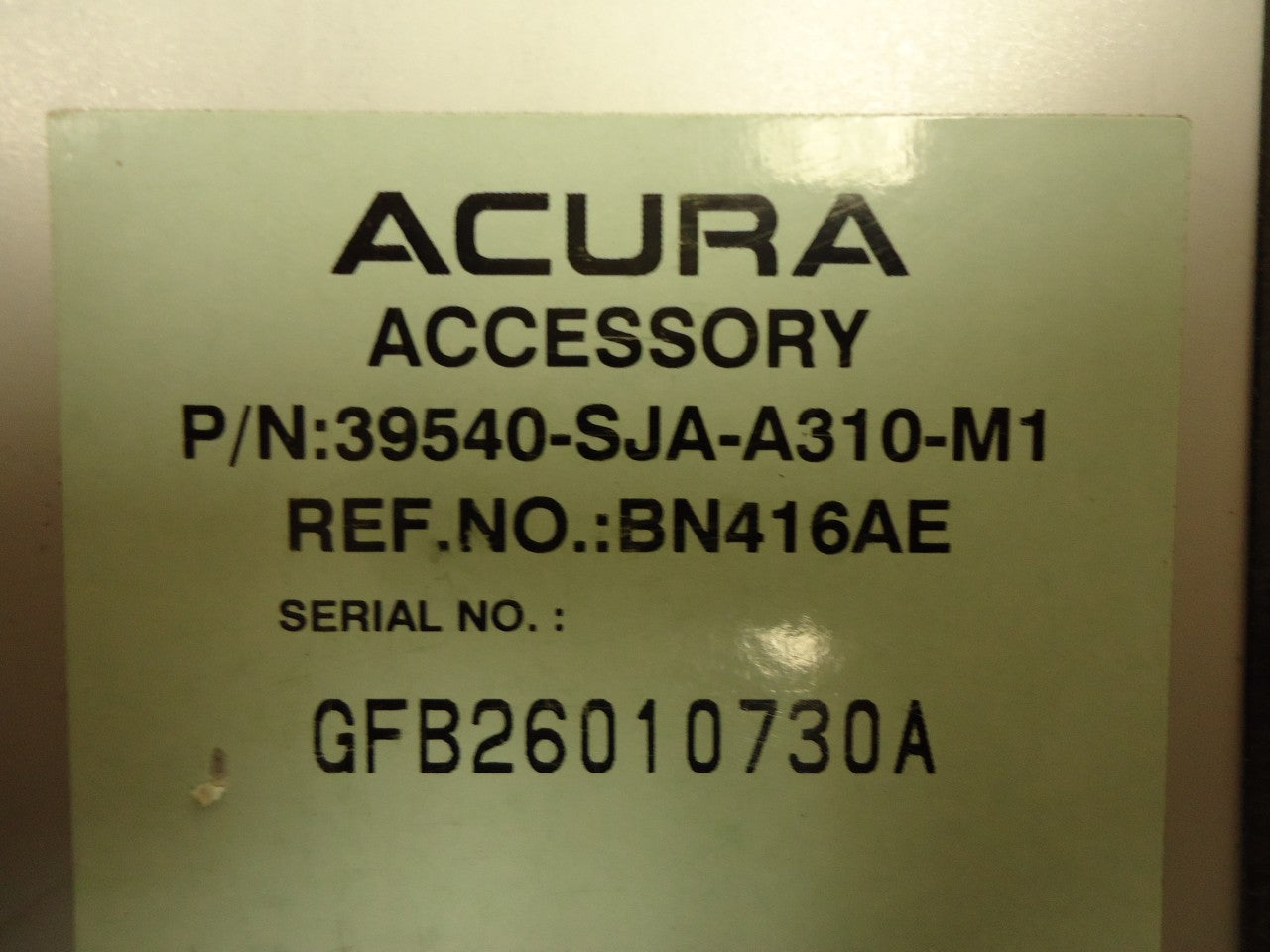 Refurbished ACURA RL Navigation GPS System DVD Rom Drive 2006 2005 05 06