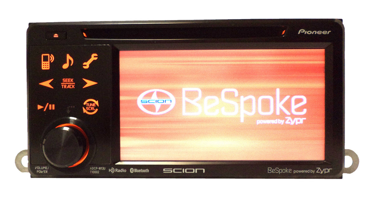 SCION tC Pioneer Bluetooth BeSpoke HD Radio Stereo CD Player