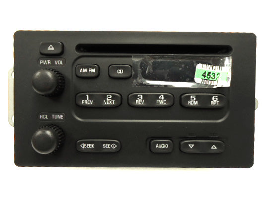 GMC CHEVROLET Savana Express 1500 2500 3500 Radio Stereo CD Player 2000 2001 2002 15074532