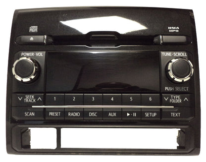 2012 TOYOTA Tacoma Radio Aux MP3 Single CD Player A518B3