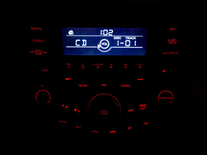 HONDA Accord Radio Stereo 6 Disc Changer CD Player Premium Audio System Dual Climate Control 7FZ0 2003 2004 2005 2006 2007
