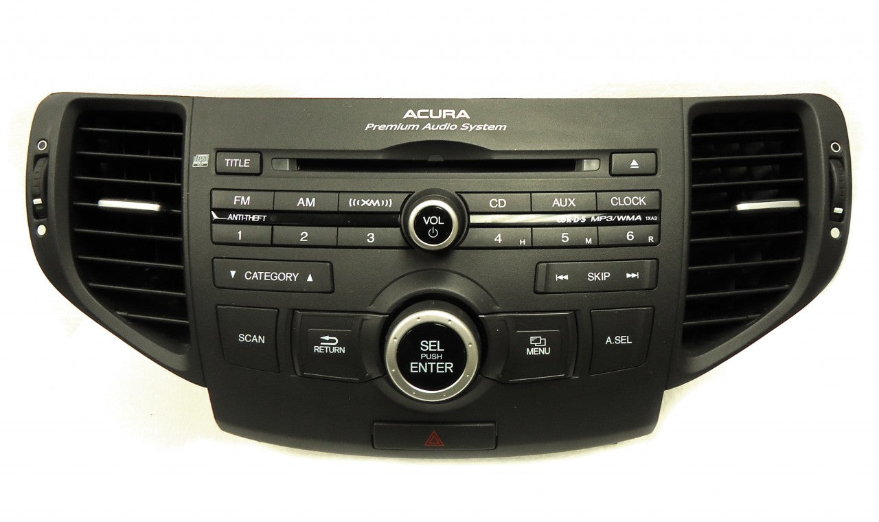 Acura Bluetooth Radio CD Player XM MP3 Premium Audio 1XA3
