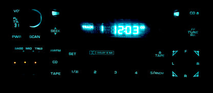 1994 -2003 Jeep Dodge Chrysler OEM AM FM Radio Cassette CD Player Receiver