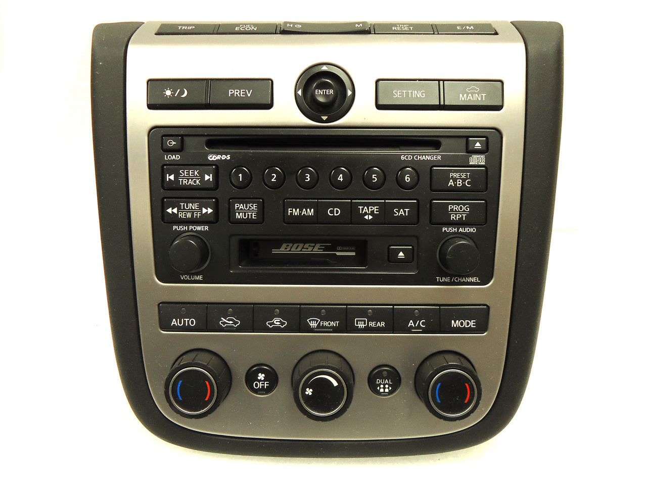 REPAIR NISSAN Murano Radio 6 Disc BOSE Changer 03 04 05 06 07 FIX