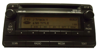 TOYOTA Rav4 Radio Stereo MP3 CD Player Bluetooth 518C3 2012 2013 OEM