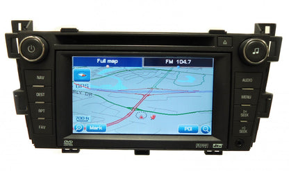 Unlocked CADILLAC SRX GPS Navigation Radio Stereo Screen DVD CD Player 2007 2008 15932202