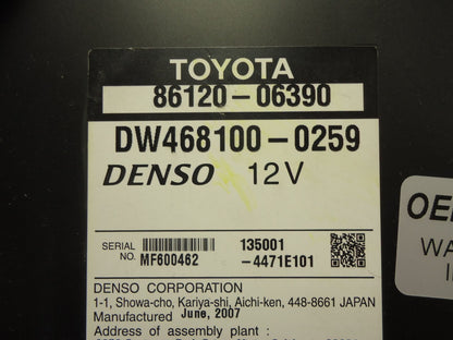2007 2008 2009 TOYOTA Camry Hybrid OEM GPS Navigation Radio Stereo LCD Display Touch Screen Monitor E7011