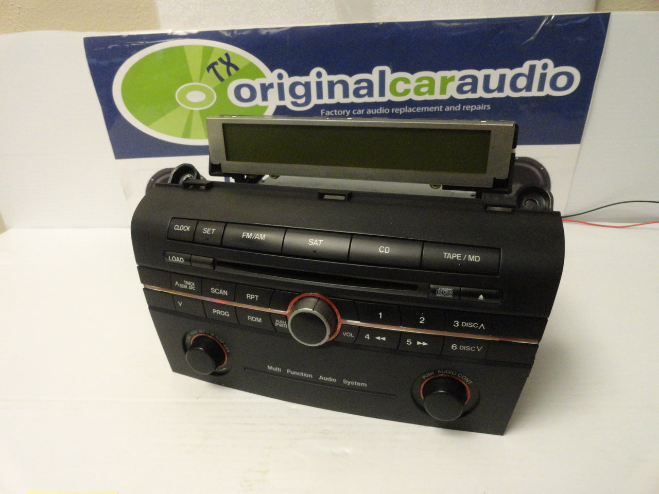 2005 Mazda 3 OEM Radio Receiver CD MP3 player AM FM 14792971, BN8K 66 9R0