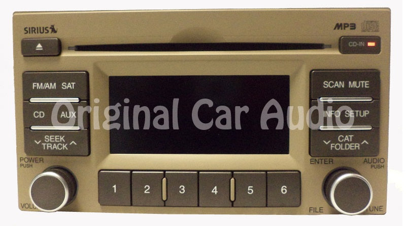 2009-2011 Kia Rio OEM Radio CD Player MP3 AUX Satellite