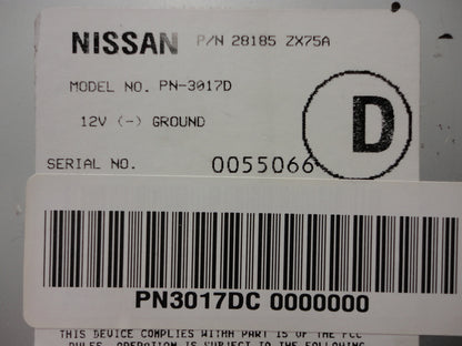 2011 Nissan MAXIMA RDS OEM Radio Stereo AUX MP3 6 Disc CD CY08H