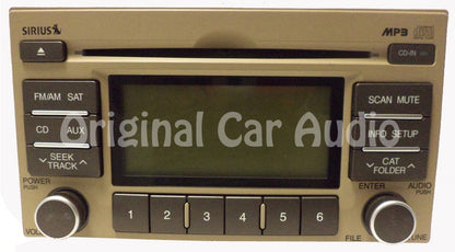 2009-2011 Kia Rio OEM Radio CD Player MP3 Satellite