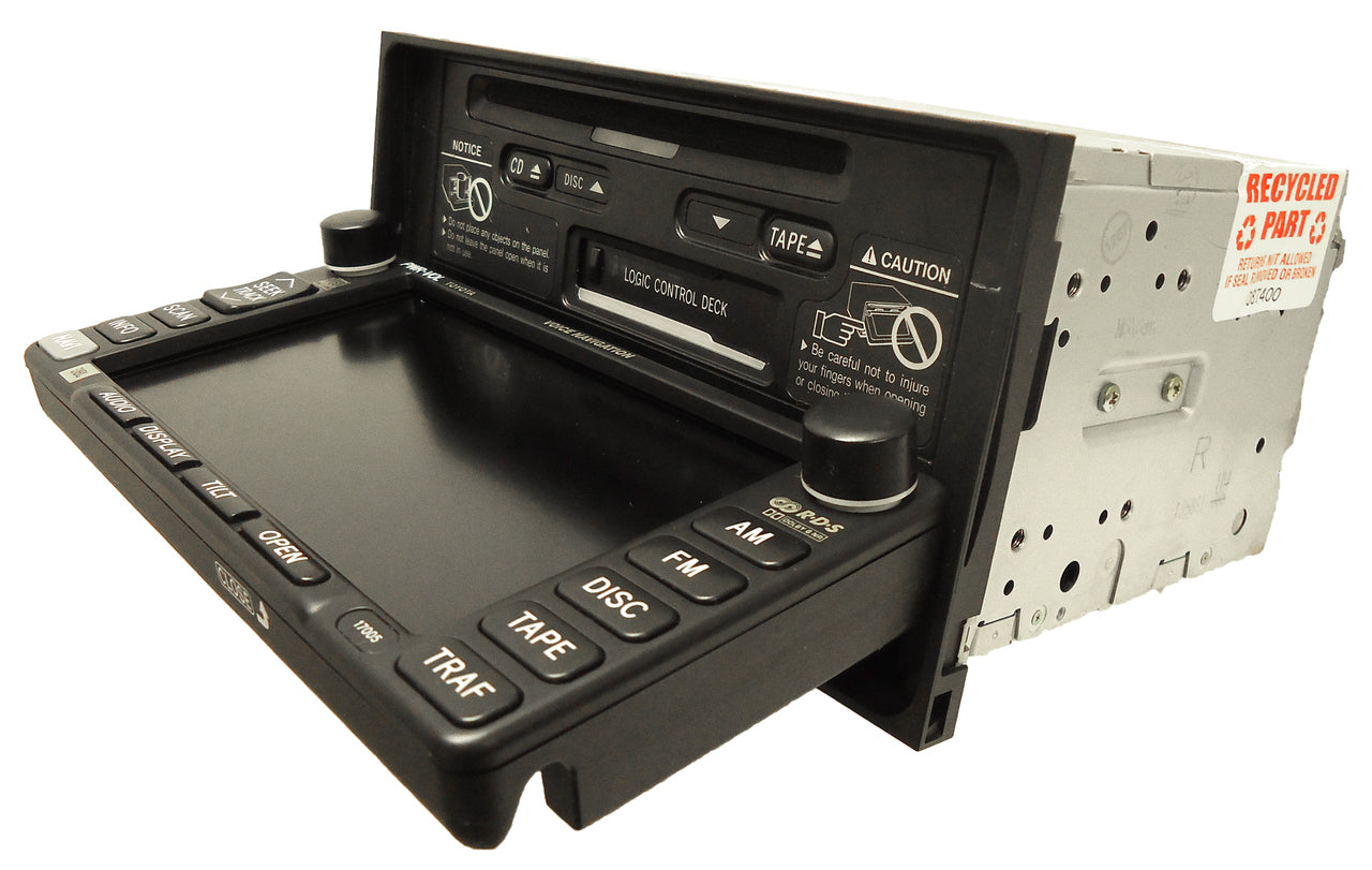 TOYOTA Sienna JBL Navigation GPS LCD Display Screen Monitor Radio CD Tape Player 17005 86120-08150 2004 2005 OEM