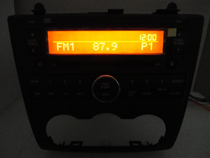 07 08 09 10 11 12 NEW NISSAN ALTIMA OEM AM FM Radio CD Player AUX PY03G 28185-ZX11A NEW