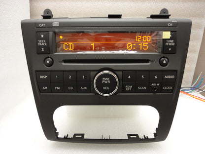 07 08 09 10 11 12 NEW NISSAN ALTIMA OEM AM FM Radio CD Player AUX PY11G 28185-ZX04B NEW
