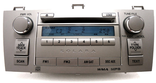 TOYOTA Solara Satellite Radio Stereo 6 Disc Changer MP3 CD Player AD1802 86120-06430 2004 2005 2006 2007 2008