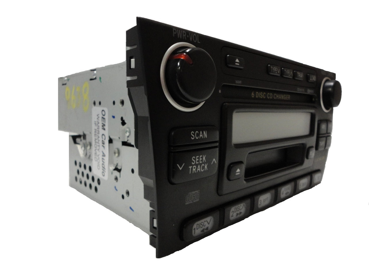 Lexus IS300 Radio 6 Disc Changer cd tape cassette player 16849 LEXUS Premium Sound