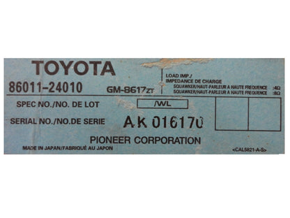 01 02 03 04 05 06 Toyota 4Runner Lexus LS430 RX330 Navigation Amplifier Module 86011-24010