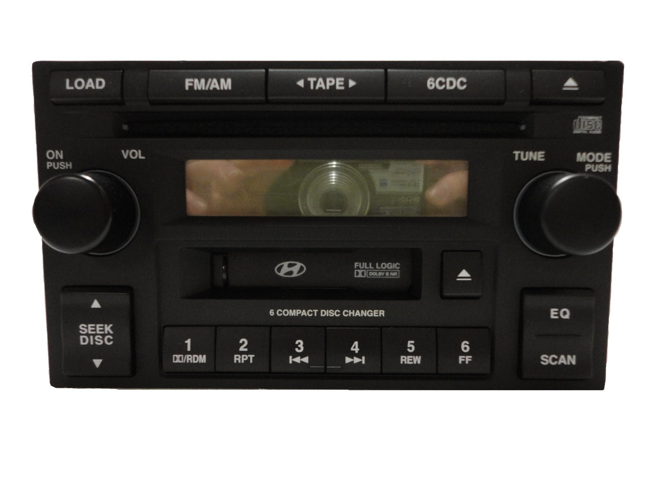 05 06 07 08 Hyundai Tucson Accent Radio Cassette and 6 CD Player