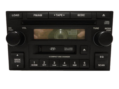 05 06 07 08 Hyundai Tucson Accent Radio Cassette and 6 CD Player