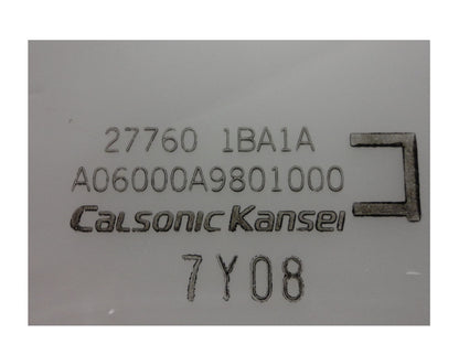 INFINITI EX35 Temperature Control Unit ECU 27760-1BA1A