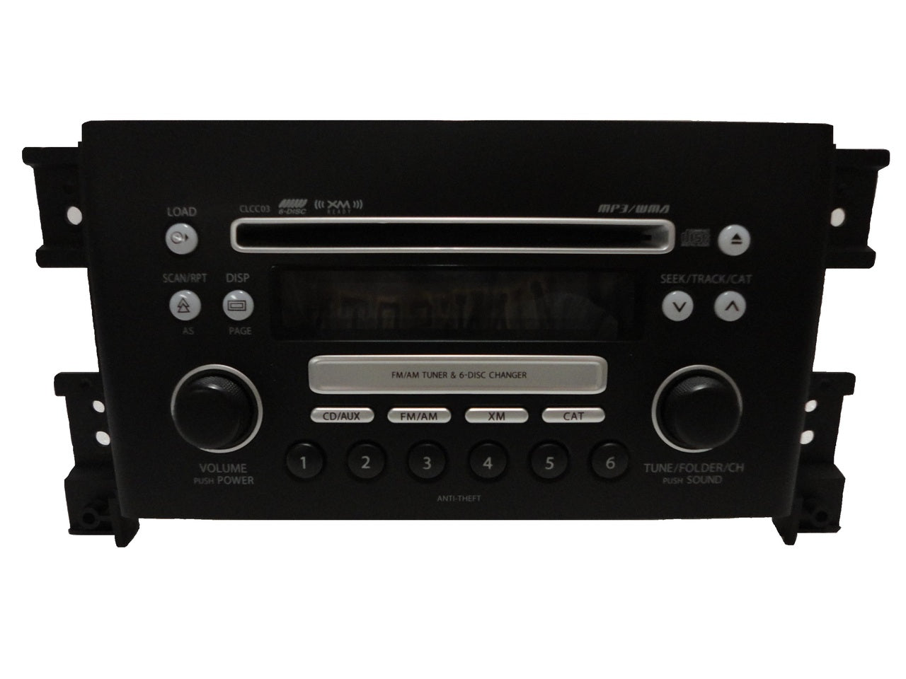 2006 - 2008 SUZUKI Grand Vitara OEM XM Satellite Radio Stereo MP3 6 CD Player CLCC03