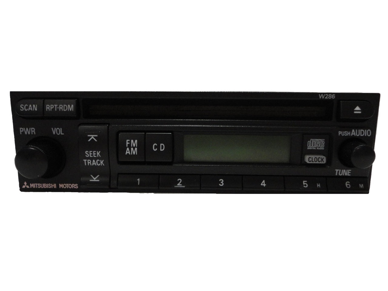 2002 2003 Used Mitsubishi Galant Motero Diamante Factory (OEM) Radio Stereo and CD Player W286