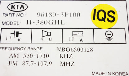 2004 2005 2006 Kia Amanti Tiburon Radio Tape CD Player 96180-3F100